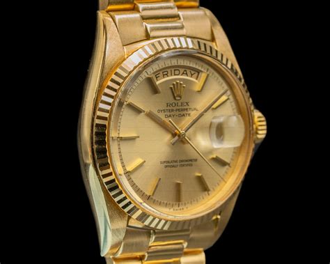 rolex gold oyster watch.